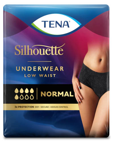 TENA® Silhouette -  5 Tropfen Gr. M 12 Stück Blanc