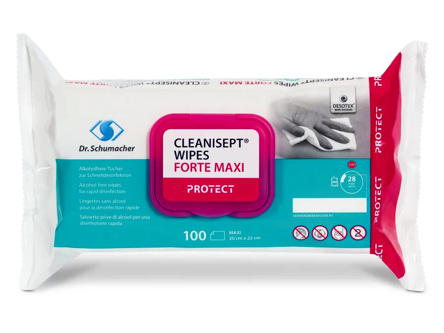 CLEANISEPT® Wipes Forte Maxi - Flowpack 100 Stück 