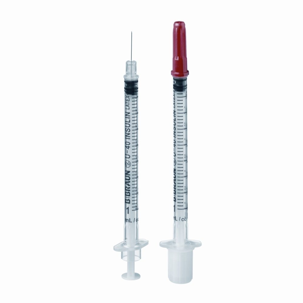 Omnican® 40 Einmal-Insulinspritze - 0,30 x 12 mm 1 ml 100 x 1 Stück 
