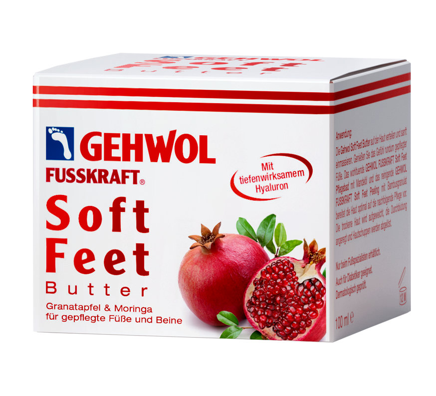 GEHWOL FUSSKRAFT® Soft Feet - Granatapfel & Moringa 100 ml 