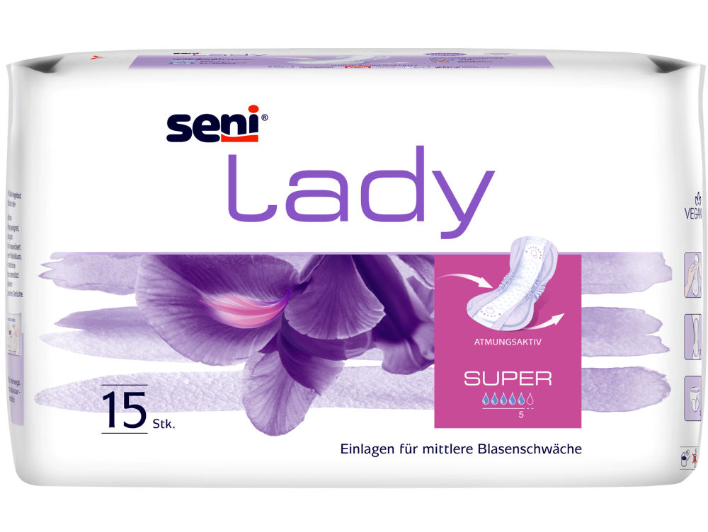 SENI® Lady Super-  5 Tropfen 15 Stück