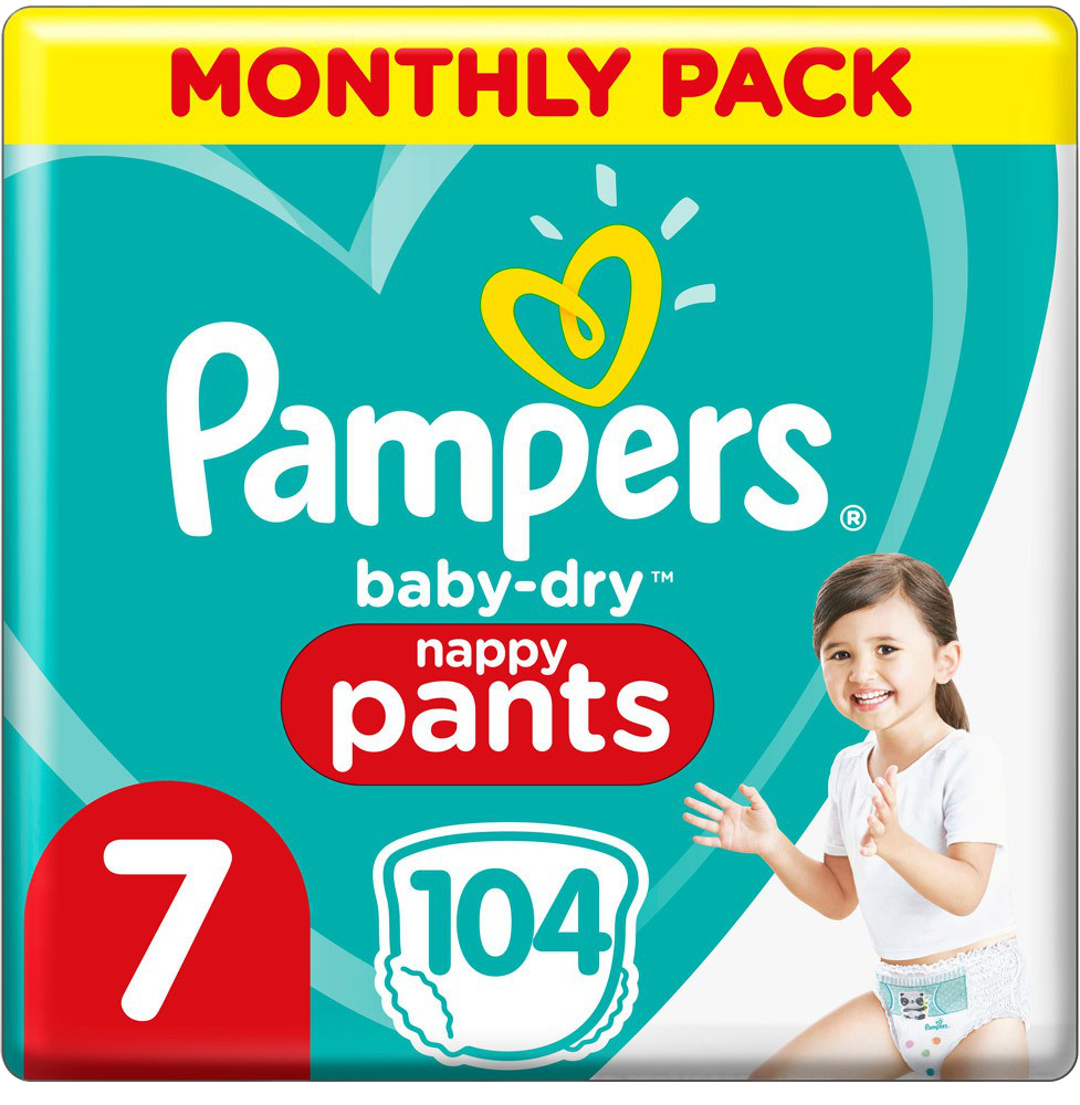 Pampers Baby Dry  Größe 7; 17+ KG