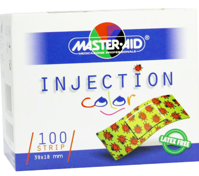 INJECTION STRIP Color® Käfer Kinderinjektionspflaster 100 Stück