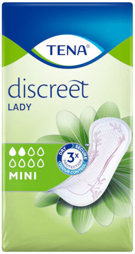 TENA® Lady Discreet Mini - 2 Tropfen 30 Stück