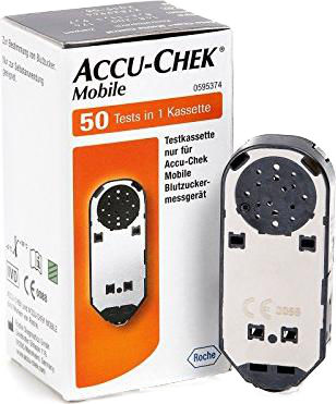 ACCU-CHECK®  Mobile Testkassette - 50 Stück 