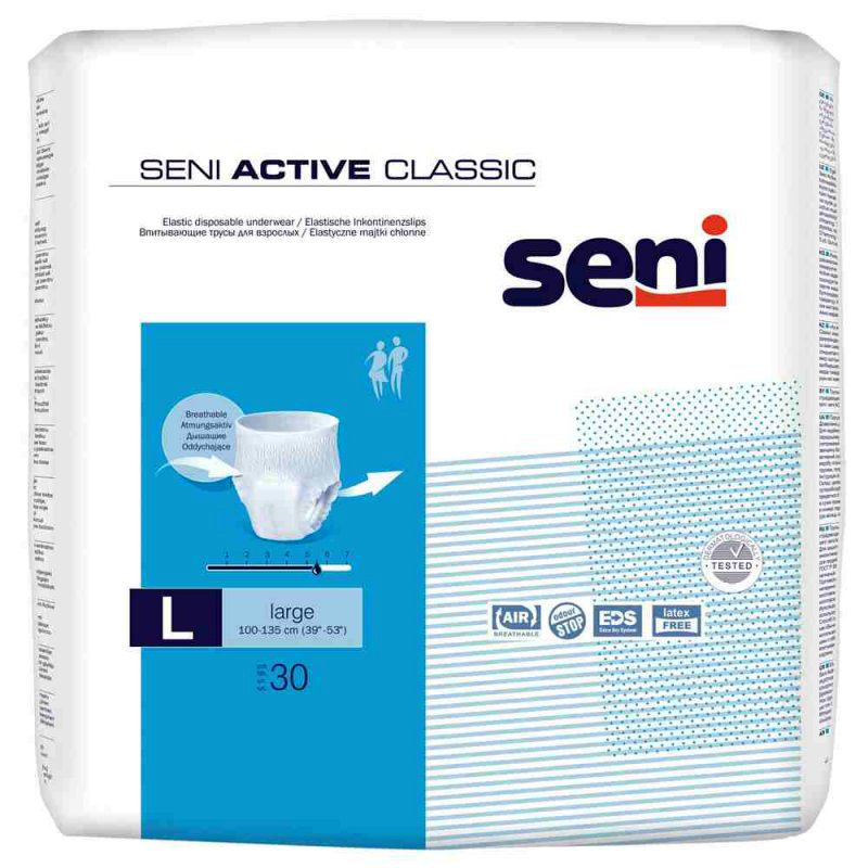 SENI® Active Classic -  5,5 Tropfen Gr. L 30 Stück