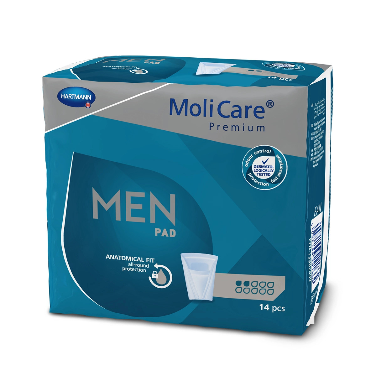  MoliCare® Premium Men Pad - 2 Tropfen 14 Stück 