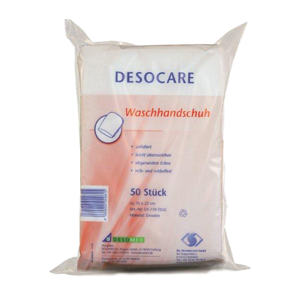 DescoCare Waschhandschuh - 50 Stück