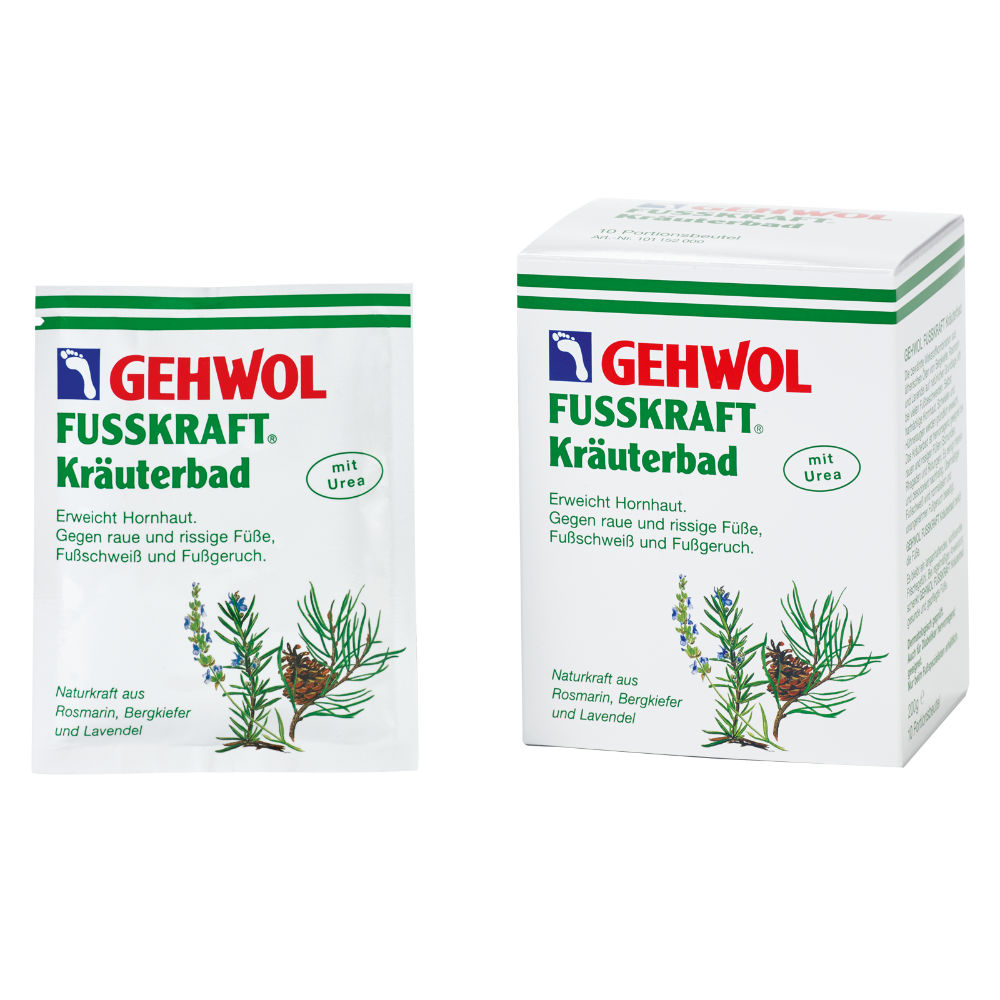 GEHWOL FUSSKRAFT® Kräuterbad - 10 Stück a 20 g